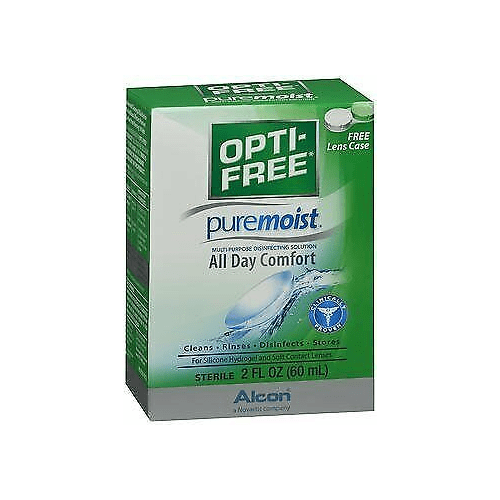 Opti Free Puremoist Multi-Purpose Disinfecting Solution, 2 oz., 3-Pack