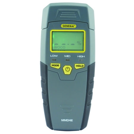 General Tools MMD4E Moisture Meter, Pin Type, Digital (Best Moisture Meter For Home Inspectors)