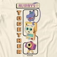 thumbnail image 3 of Disney Pixar Toy Story 5 Always Together Tech Toys Men's T Shirt (Natural, S-XXXL), 3 of 4