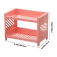 thumbnail image 3 of XGFHYJEH Storage Shelves for Kitchen, Bedroom, Bathroom, Plastic Shelves, Storage Shelf Rack, Storage Shelf Unit, Storage Rack with Wheels, Storage Racks and Shelving for Small Spaces, 3 of 6