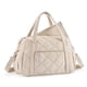 thumbnail image 1 of Bolsa de pañales MoMmore expandible para 2 niños o gemelos, color beige, 1 of 6