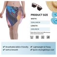 thumbnail image 6 of Bingfone Beautiful Flower Blue Bird Women's Sarong Swimsuit Cover Ups Bathing Suit Coverups Chiffon Beach Wrap Skirts, 6 of 6