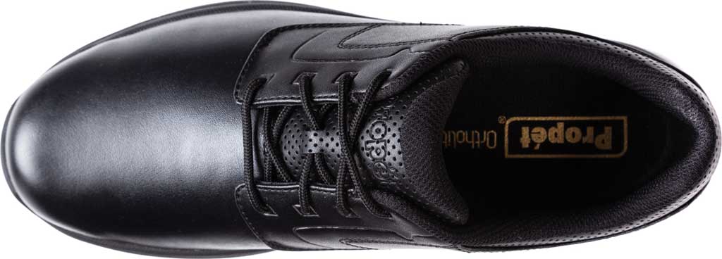 Men's Propet Pierson Oxford Black Leatherette 11.5 3E - image 4 of 5