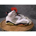 thumbnail image 1 of Ni - ke Ni - ke Mens Air Jordan 6 Retro Tinker Cream White Athletic Shoes Sneakers Size 10, 1 of 5