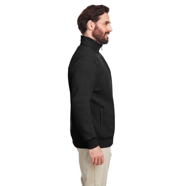 Anchor inc. Fleece Jacket セットアップ L Nautica B16328106 Anchor Fleece Quarter-Zip Sweatshirt, Black