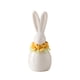 thumbnail image 2 of Figura decorativa de conejito de cerámica blanca - Lindo adorno de conejo para la sala de estar - Juego de 3 piezas, de 2.28 a 5.39 pulgadas, 2 of 6