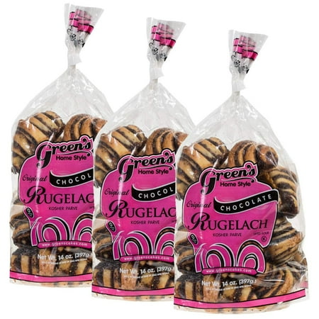 Green s Bakery Chocolate Rugelach Croissant 3 Pack 14 oz. Green s Bakery Chocolate Rugelach Croissant 3 Pack 14 oz.