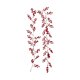 thumbnail image 2 of mfyjkho Guirnalda Navideña Artificial De 1,9 M Con Bayas Rojas Y Hojas De Plástico Para Decoración Navideña De Interiores Y Exteriores., 2 of 8