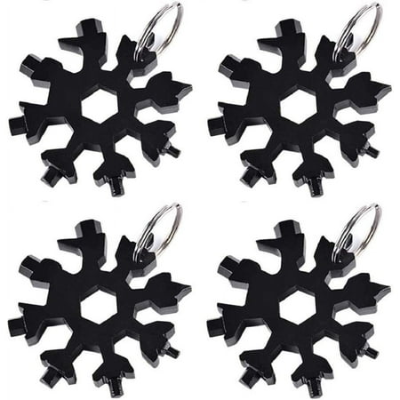 18-in-1 Stainless Steel Snowflake Multi-Tool Valentine s Day Best Gifts for Him Husband Men Boyfriend Boys New Year s Friends Gift
