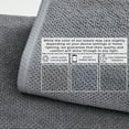 thumbnail image 5 of Great Bay Home Quick Dry Loop Textured 6-Piece Towel Set, Chambray Blue, 5 of 6