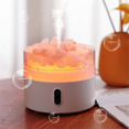 thumbnail image 4 of Salt Stone Lamp Diffuser Humidifier USB Aromatherapy Night Light Mist Air Humidifier for Bedroom, Office, Home, Car, 4 of 6