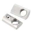 thumbnail image 1 of Unique Bargains Roll-In Spring M6 T Nut, Roll Ball Elastic Nuts for 2020 Series Aluminum Extrusion Profile, 12 Pcs, 1 of 5