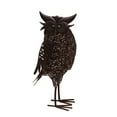 thumbnail image 2 of Oakland Living 650259-OWL-HB 16.7 in. Steel Indoor & Outdoor Animal Garden Owl Metal Bird Sculpture Statue with Solar Light & Ground Stake, Hammer Tone Bronze, 2 of 6