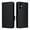 Black, variant on Wallet Case for Boost Mobile Celero 5G 2024 Flip Cover with Card Slots & Kickstand Black