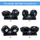 thumbnail image 2 of 12V USB double-head large air cooling fan car small electric fan two-speed adjustable, 2 of 5
