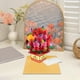 thumbnail image 3 of Tarjeta del Día de la Madre con ramo de flores de papel 3D, tarjeta de felicitación para mamá, mujer y abuela. rosas, 3 of 7