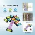 thumbnail image 3 of 20PCS Sticky Fly Paper Rolls - Non-Toxic Clear Fly Paper - Window Fly Traps Sticky - No Mess Flies Window Colorful Sticky Traps Bug Flies Strips Indoor Flypaper Tape Catcher Killer, 3 of 10