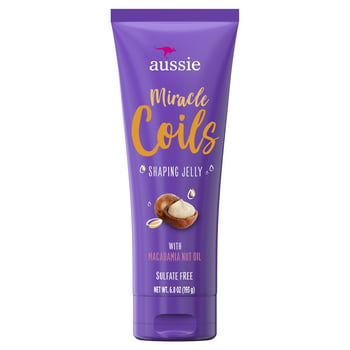 Aussie Miracle Coils Sule-Free Shaping Jelly with Cocoa Butter 6.8 fl oz