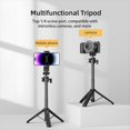 thumbnail image 1 of VRIG -06 Soporte para Trípode para Selfies Aleación de Aluminio con Tornillo de 1/4 de Pulgada Soporte para Zapata Fría para Selfies Giratorio de 360°, 1 of 5