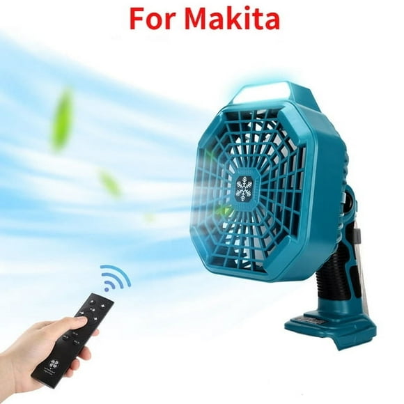 Vertical Fan With Light For Makita For Dewalt For Bosch For Milwaukee For Ryobi For BlackDecker For Craftsman 14.4-18V Battery for Camping Jobsite Car Repairing Rechargeable USB Personal Desk