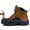 Brown-Steel Toe, variant on Jacata Waterproof Leather Soft Toe Boots for Men Slip Resistant Rubber Outsole Safety Mens Work Boots (Size 10)