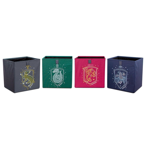 Organizadores de cubos de almacenamiento Ukonic Harry Potter, 28 cm, 4 unidades