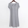 thumbnail image 4 of WCJM 2025 New Women Nightgowns & Sleepshirts Under $ 10 Casual Print Sleepdress Woman Blending Nightgowns（L）, 4 of 5