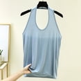 thumbnail image 2 of Tank Tops for Women Built In Shelf Bra Loose Fit Sleeveless Casual Tops, 2 of 6