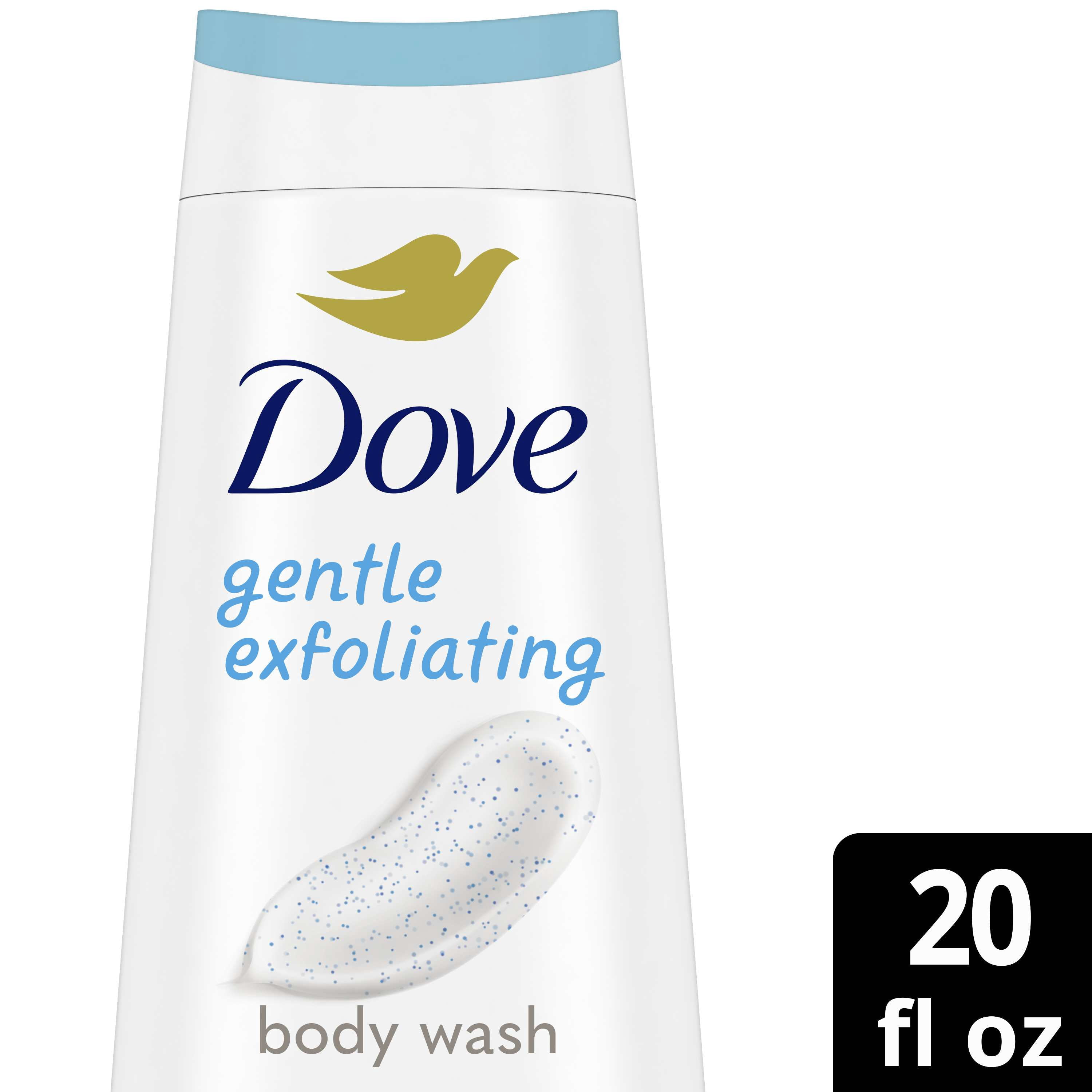 Dove Gentle Exfoliating Body Wash - Sea Minerals - 20 oz (Pack of 2)