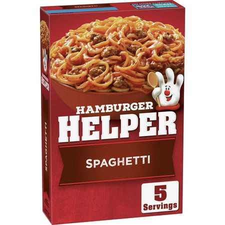 UPC 016000413009 product image for Hamburger Helper  Spaghetti  6.6 oz box | upcitemdb.com