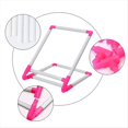 thumbnail image 3 of Rectangle Plastic Clip Embroidery Frame Hoop Stand Holder Easy Operation Supplies - 30X25X20cm,1 x Cross Stitch Frame, 3 of 6