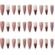 thumbnail image 1 of 24 piezas uñas postizas de cobertura completa, 1 of 3