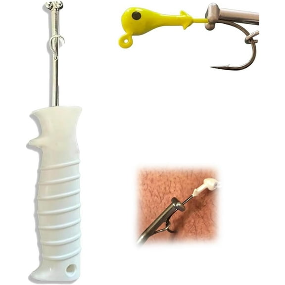 QuickRelease Fishhook Extractor,Fish Hook Remover Tool,Fishing Hook Quick Removal Descending Device, Fishing Gear Security Equipment Kits for Adult,Hook Extractor Accessories Detacher Tools