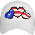 thumbnail image 3 of Puerto Rico Baseball Cap Fashion Puerto Rico Flag Hat Adjustable Sun Caps for Men Women, 3 of 8