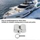 thumbnail image 2 of 32mm Marine Grade Boat Pipe Connector 316 Stainless Steel Folding Rotating Coupling Tube Pipe Connector Boat Hardware Fitting, 2 of 4