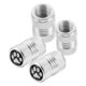 thumbnail image 1 of EXHUMKY 4Ud Tapas De Para Neumáticos De Aluminio Durable Para Autos Con Protección Anticorrosión, 1 of 8