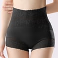 thumbnail image 4 of Soki Womens Panties Lace Tummy Control Panties High Rise Brief Underwear, 4 of 5