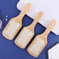thumbnail image 5 of Cepillo de madera para desenredar el cabello para mujeres, hombres y niños, diseñado para todo tipo de cabello, 5 of 5