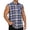 HGG450-Blue, variant on Yaoyar Mens Sleeveless Shirt Casual Summer Tank Top Button Up Sleeveless Beach Shirts with Chest Pocket