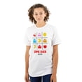 thumbnail image 3 of PACMAN Game Over Tic Tac Toe Ghosts Men's Graphic T Shirt Tees Brisco Brands S, 3 of 6