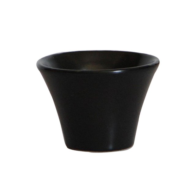 Soporte Portátil, Colector de Cerámica de Inserción Duradero Decorativo Moderno para Decoraciones de Mesa Habitación de Yoga Negro BLESIY Poseedor