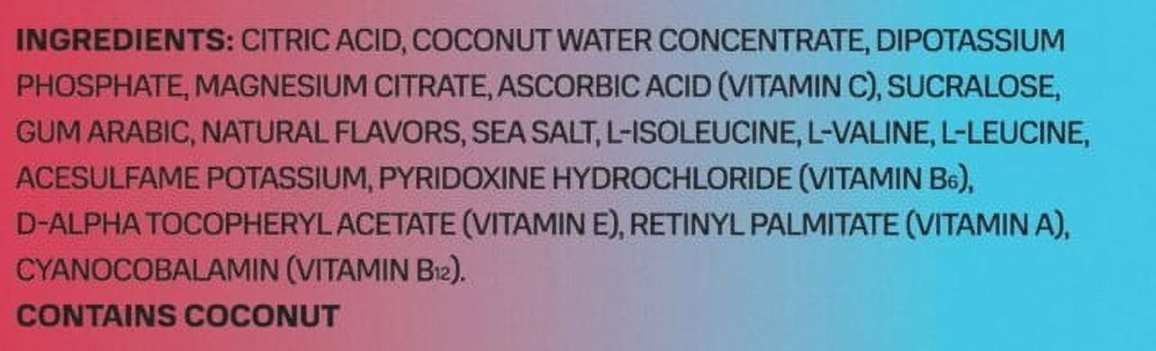 Prime Hydration Sticks, Cherry Freeze, 6 Count, Electrolytes, Zero Sugar