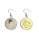 thumbnail image 1 of Verde belleza tradicional chino pintura Pendiente Sol Flor Pendiente Joyas Moda Unbranded M, 1 of 3