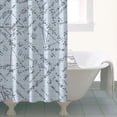 thumbnail image 4 of Math Equations Grid Notes Pattern Shower Curtain 36"x72" ,Bathroom Decorative Shower Curtains Set with 12 Hooks,Modern Waterproof Washable Shower Curtain, 4 of 6