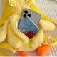 thumbnail image 3 of Mochila pequeña de pato de felpa amarillo de 33cm, bolsa de pato con relleno de Animal Kawaii, mochila escolar suave y bonita de dibujos animados, regalos para el Día de los niños, 3 of 5