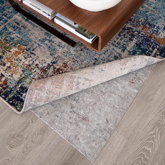 MohawkHome All-Purpose 1/5 Inch Latex Backed Non-Slip Customizeable Rug Pad, Grey, 5' x 8'