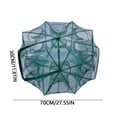 thumbnail image 3 of Foldable Fishing Trap 2024 Fishing Kit for Catching Fish Crawfish Crab Portable Fishing Net for Outdoor Adventures, 3 of 7