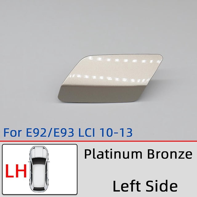 For Bmw Headlight Washer Nozzle Cover For E92 E93 Lci 320 325 330 335 M Coupe Convertible 2006-2013 Painted Washer Jet Cover