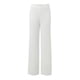 thumbnail image 5 of Pantalones acampanados de gasa de cintura alta para mujer: parte trasera elástica, cremallera lateral, tejido fluido, para bodas y cócteles, 5 of 6