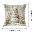thumbnail image 3 of Funda de almohada con adornos navideños, fundas de cojín de invierno con temática navideña blanca, fundas de cojín decorativas de estilo festivo para sofá cama, sofá de 18 x 18, adornos navideños para, 3 of 4